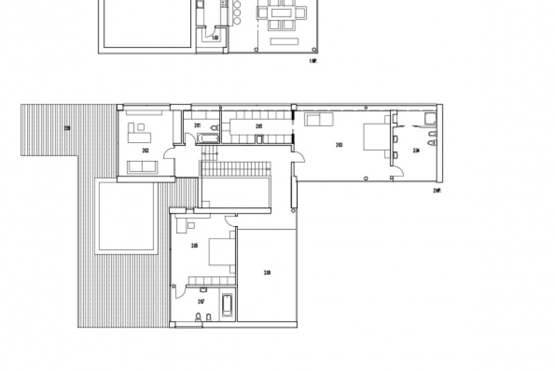 Architektúra / Rodinný dom pri potoku - foto